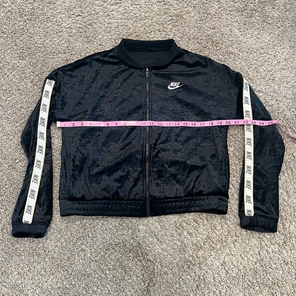 Nike velvet track zip up track jacket youth size XL - Picture 3 of 12